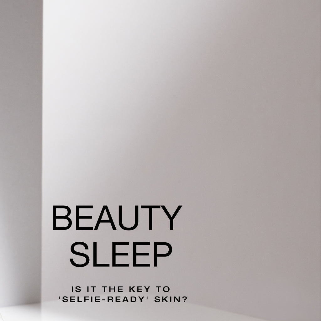 Is beauty sleep the key to 'selfie-ready' skin?